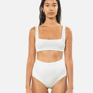 Mara Hoffman Meli Jacquard repreve Bikini Top Size S -matching bottoms available